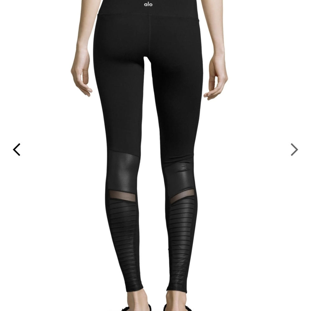 ALO Yoga Black Moto Leggings
